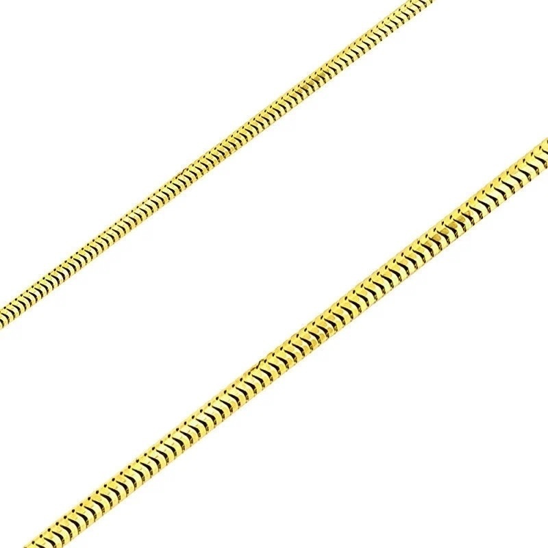 LINEA 8025055L_45_3.21 длина 45 см, вес 3.21 г золото, плетение снейк