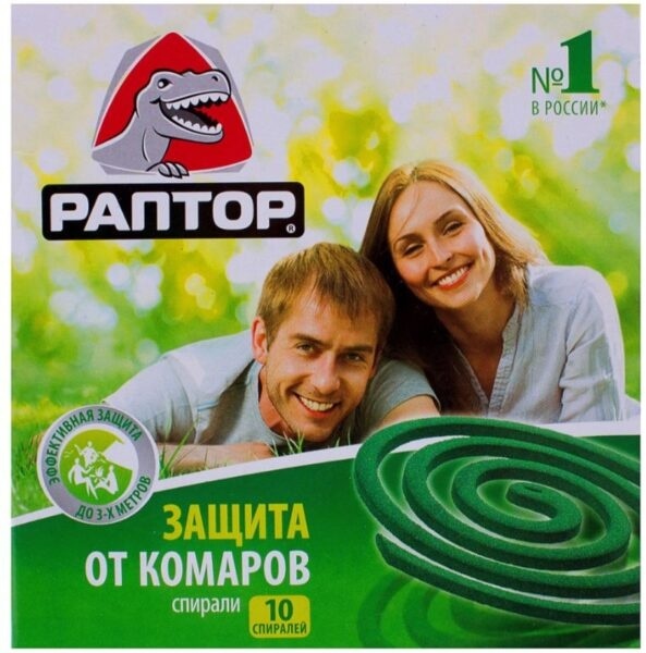 Раптор спираль Защита от комаров