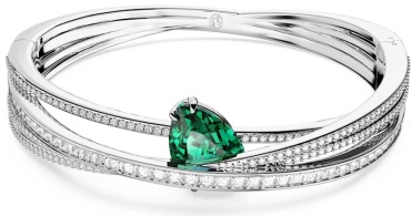 Swarovski длина 19 см ювелирный сплав, кристаллы Swarovski, цирконий