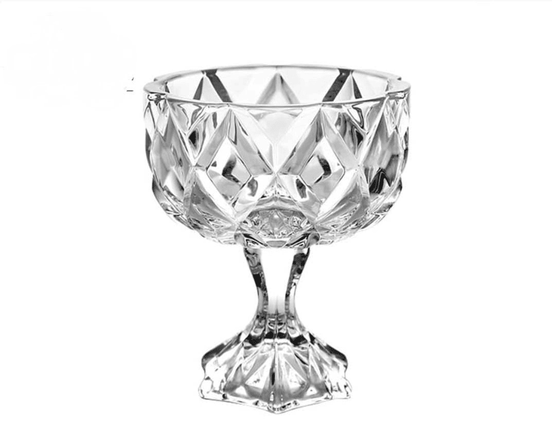 GLASS WARE креманка 1634-2 круглая 2 шт, стекло
