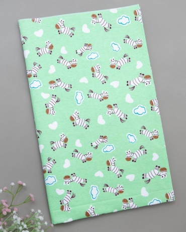 Пеленка текстильная Balabaloo Funny Zebra 236, 1 шт, 90x110 см, мультиколор