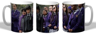 Кружка Азбука Печати «Wednesday Addams №11», 320 мл, керамика, 1 шт.