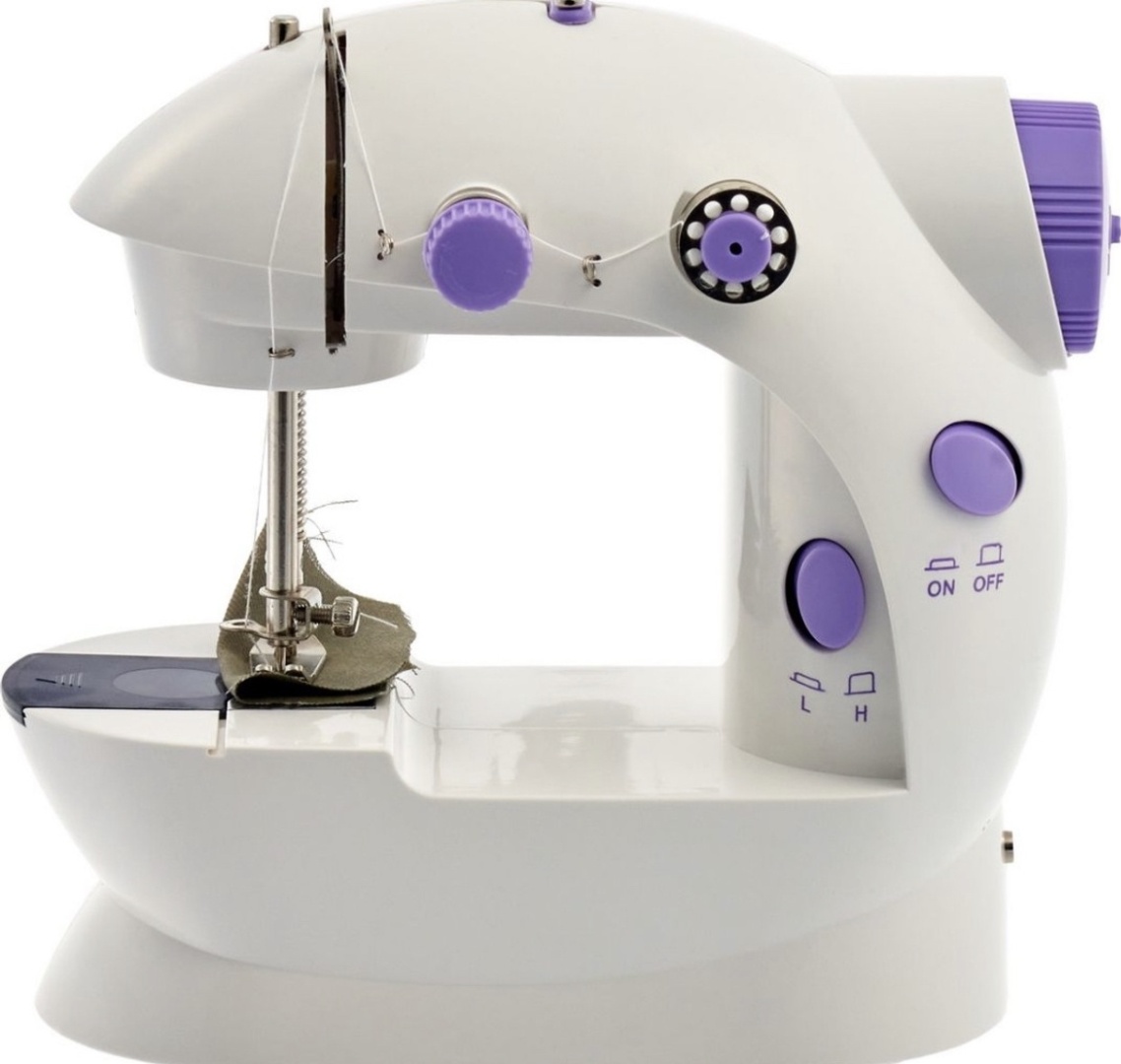 Швейная машина Bradex TD 0162 белый, фиолетовый