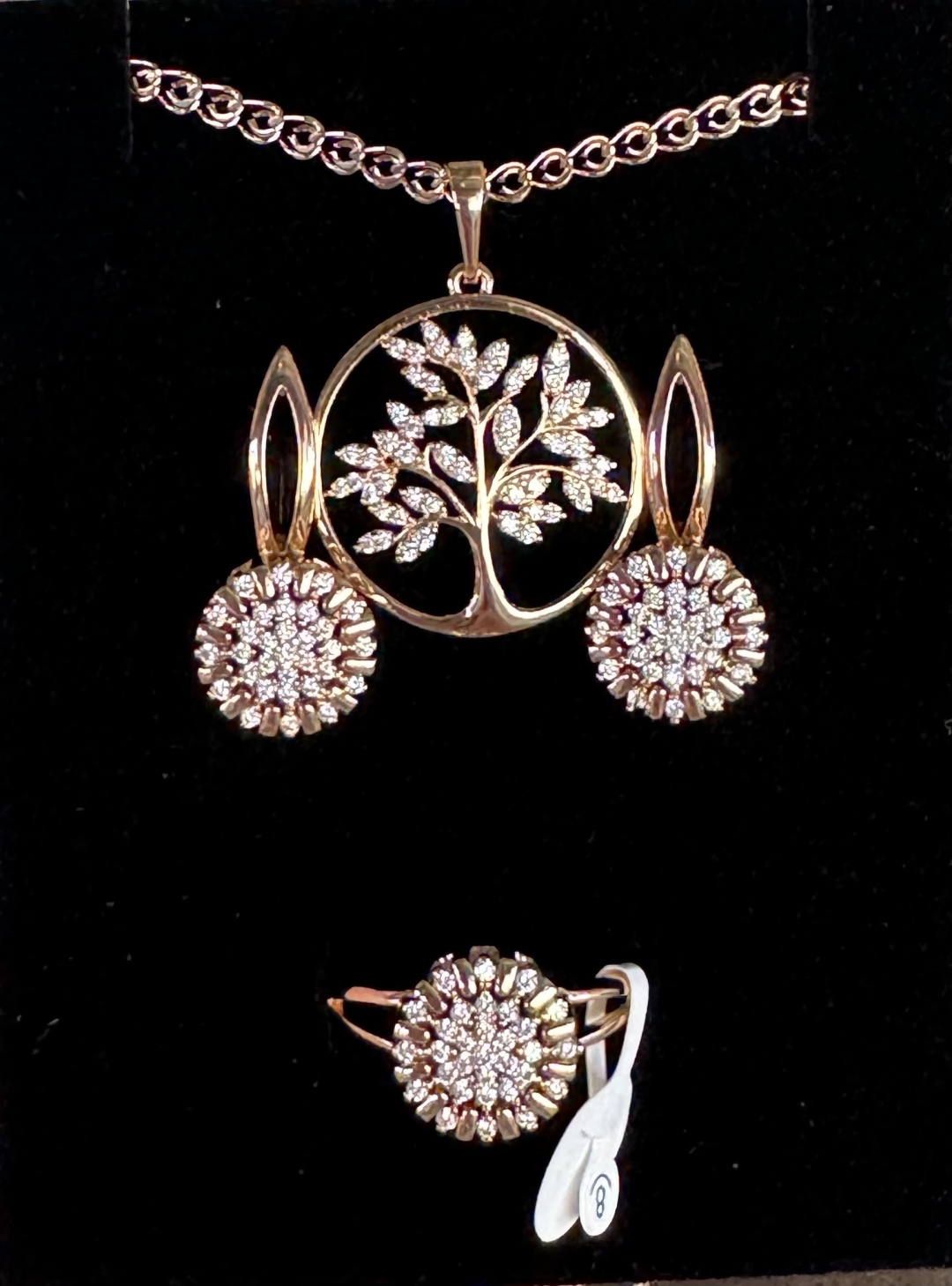 Xuping Jewelry медицинское золото, фианит