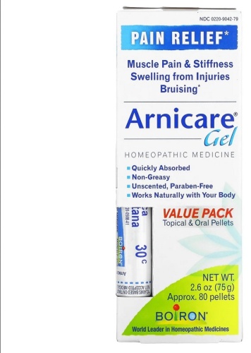 Boiron набор Arnica montana 30C Arnica montana 80 таблеток 75 г