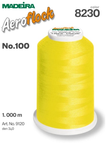 Нить текстурированная Aeroflock №100 1000 м 9120-8230