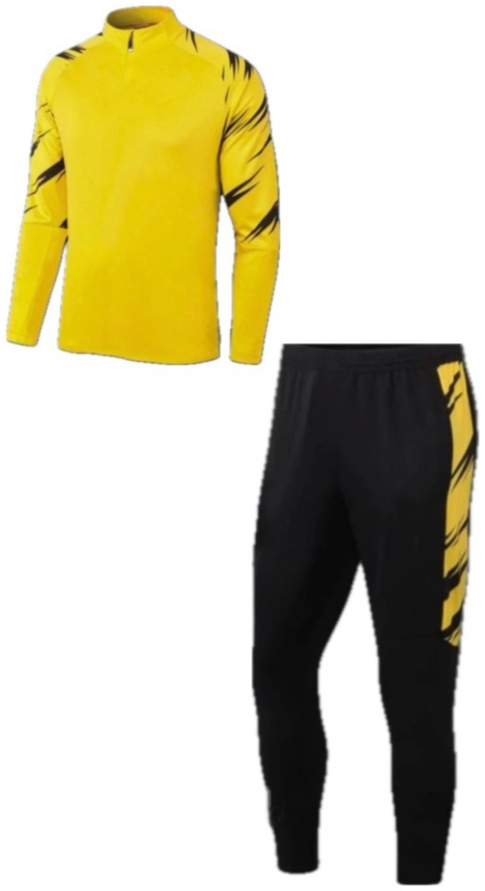 Спортивный костюм SPORT черный, желтый