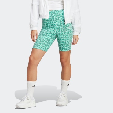 Леггинсы Adidas зеленый