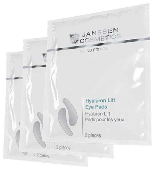 Патчи JANSSEN COSMETICS тканевые Hyaluron Lift Eye Pads питательные 10 шт