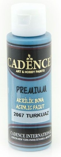 CADENCE Краска акриловая Бирюзовый 2067 Бирюзовый 1 шт