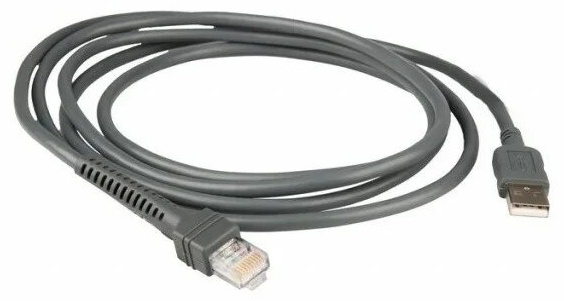 Кабель Zebra USB 2.0 A - RJ-45 2.1 м CBA-U21-S07ZBR