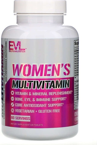 EVLution Nutrition мультивитамины Women's Multivitamin 120 таблеток