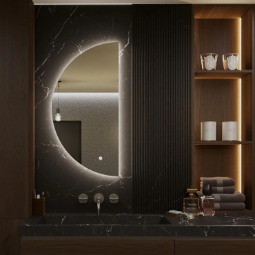 Умное зеркало настенное Vetro Decor 65x130 см