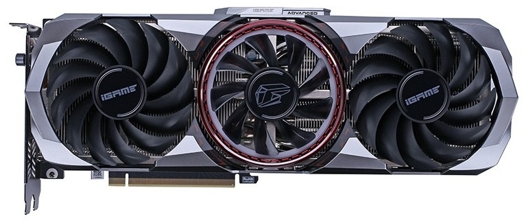 Видеокарта Colorful iGame GeForce RTX 3080 Advanced OC 10G LHR-V 10 ГБ