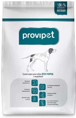 Provipet с индейкой для взрослых всех пород 1 кг