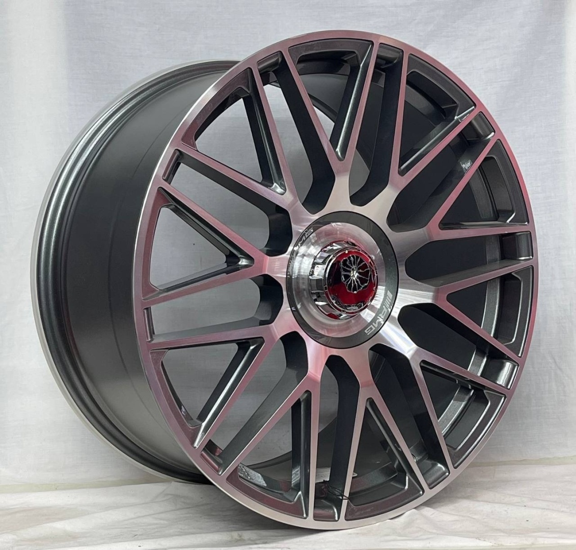Bai Wheels 0207 8.5/9.5x20/5x112 D66.6 ET35 4 диска серебристый, серый