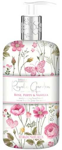Жидкое мыло туалетное BAYLIS & HARDING Royale Garden Rose, Poppy & Vanilla