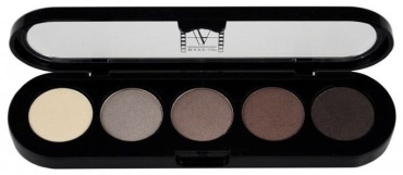 Make-Up Atelier Paris тени прессованные 5 Eyeshadows Palette T24 Urban grey