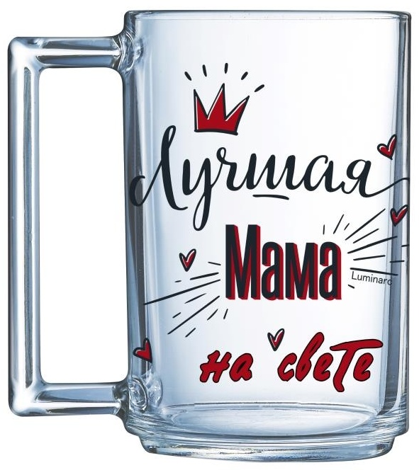 Кружка ОСЗ , 320 мл, стекло, 1 шт.