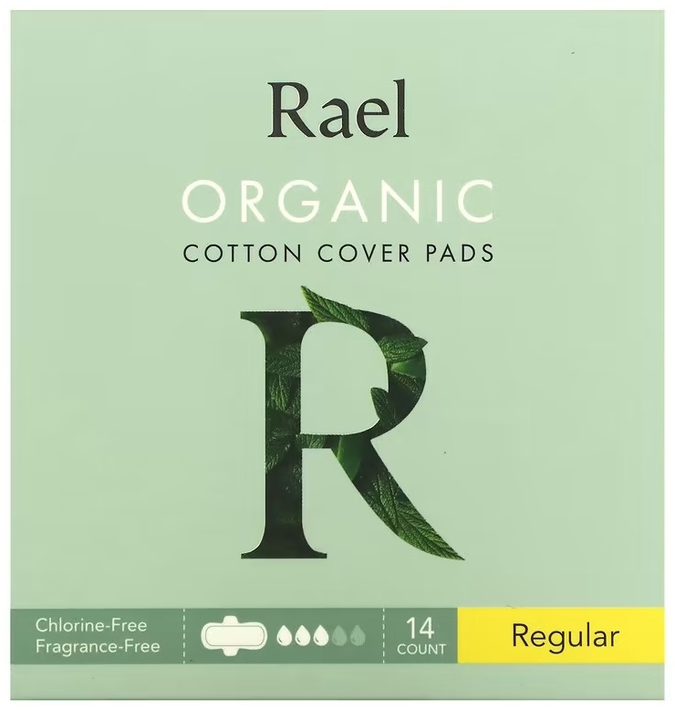 Rael прокладки Organic Cotton Regular 14 шт