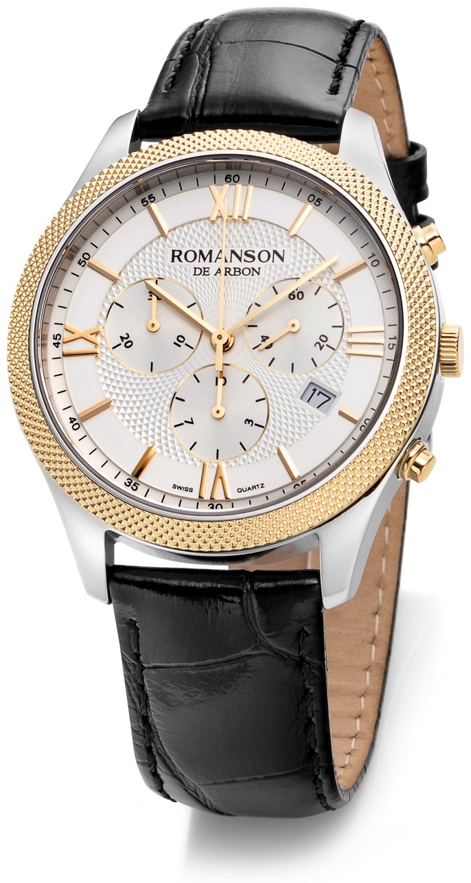 Кварцевые ROMANSON CB8A13HMcombi нержавеющая сталь