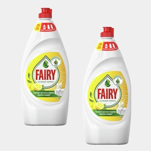 Fairy жидкое сочный лимон 2x900 мл