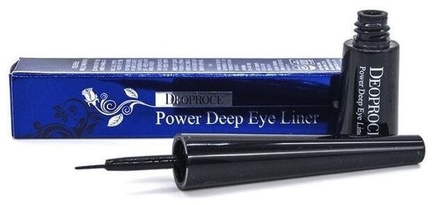Deoproce Power Deep Eye Liner подводка черная