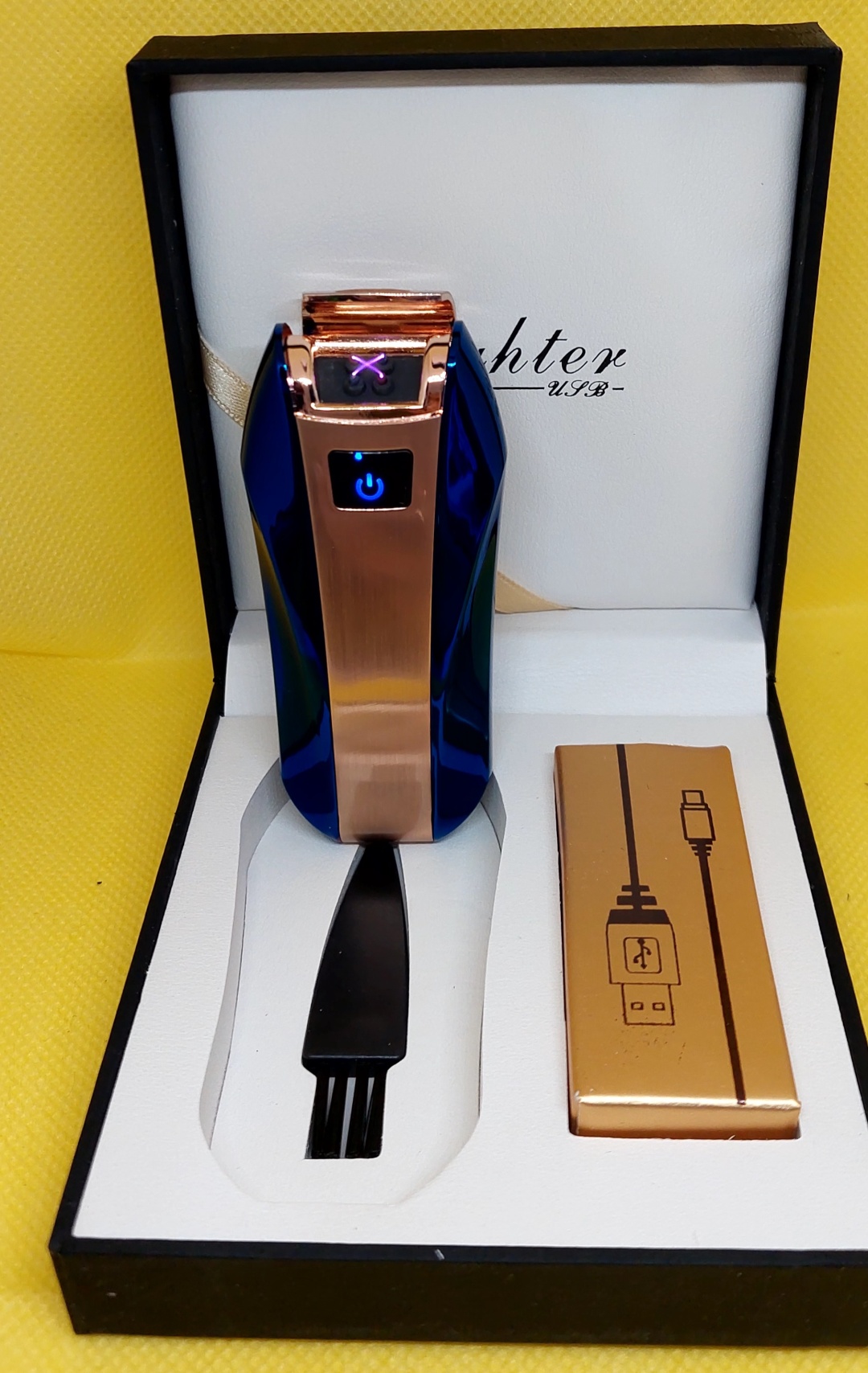 Lighter электронная зажигалка 527005, металлический сплав