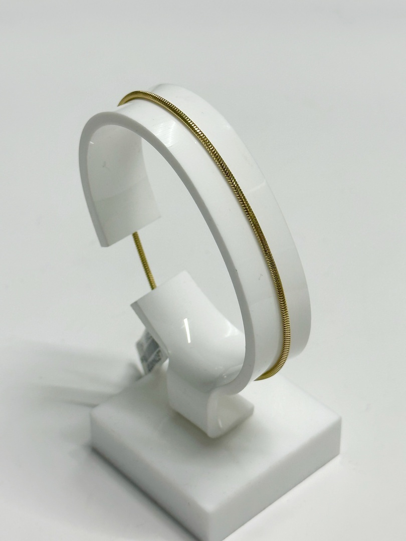 ZERE ZR01338 длина 18 см, вес 2.27 г золото, плетение снейк