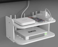 Полка для модема Gh12, 35х20x15 см, белый