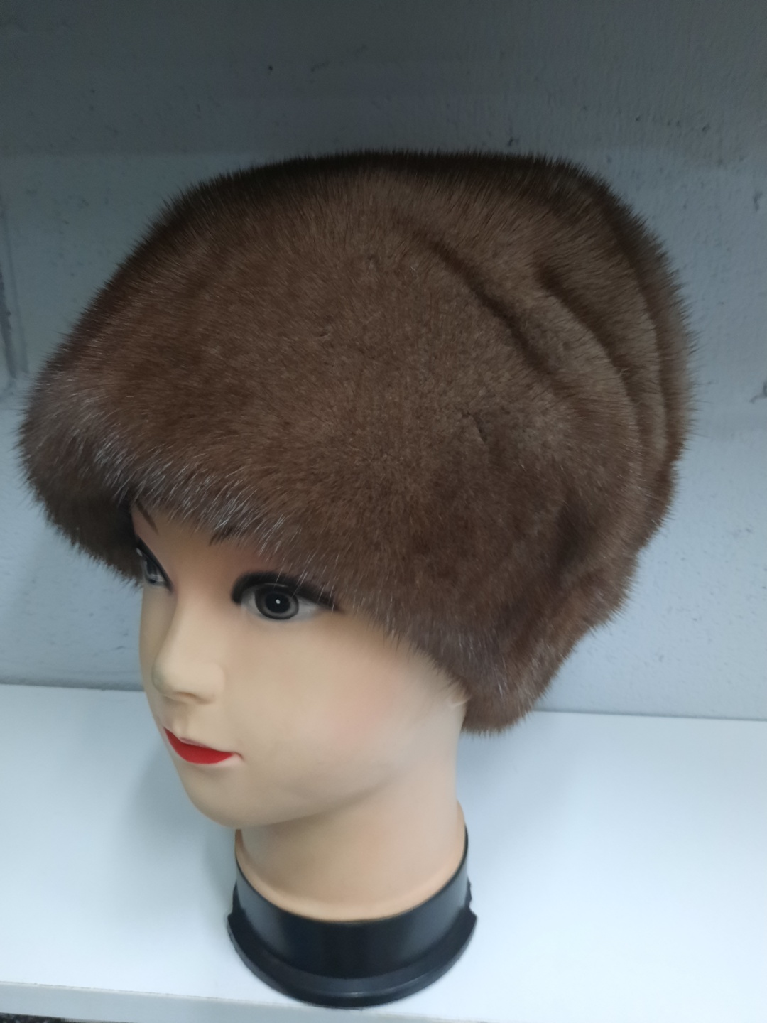 Шапка HEAD размер универсальный, коричневый