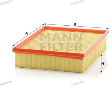 MANN FILTER Фильтр Воздушный C29198