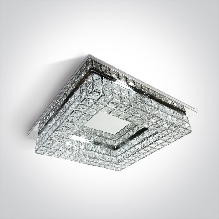 Светильник потолочный Light LED 24 Вт серебристый