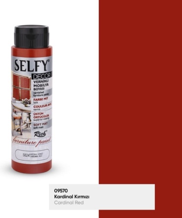 Rich водоэмульсионная Selfy decor 0.5 кг, цвет 5824 cardinal red