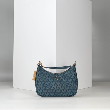 Сумка хобо Michael Kors искусственная кожа синий