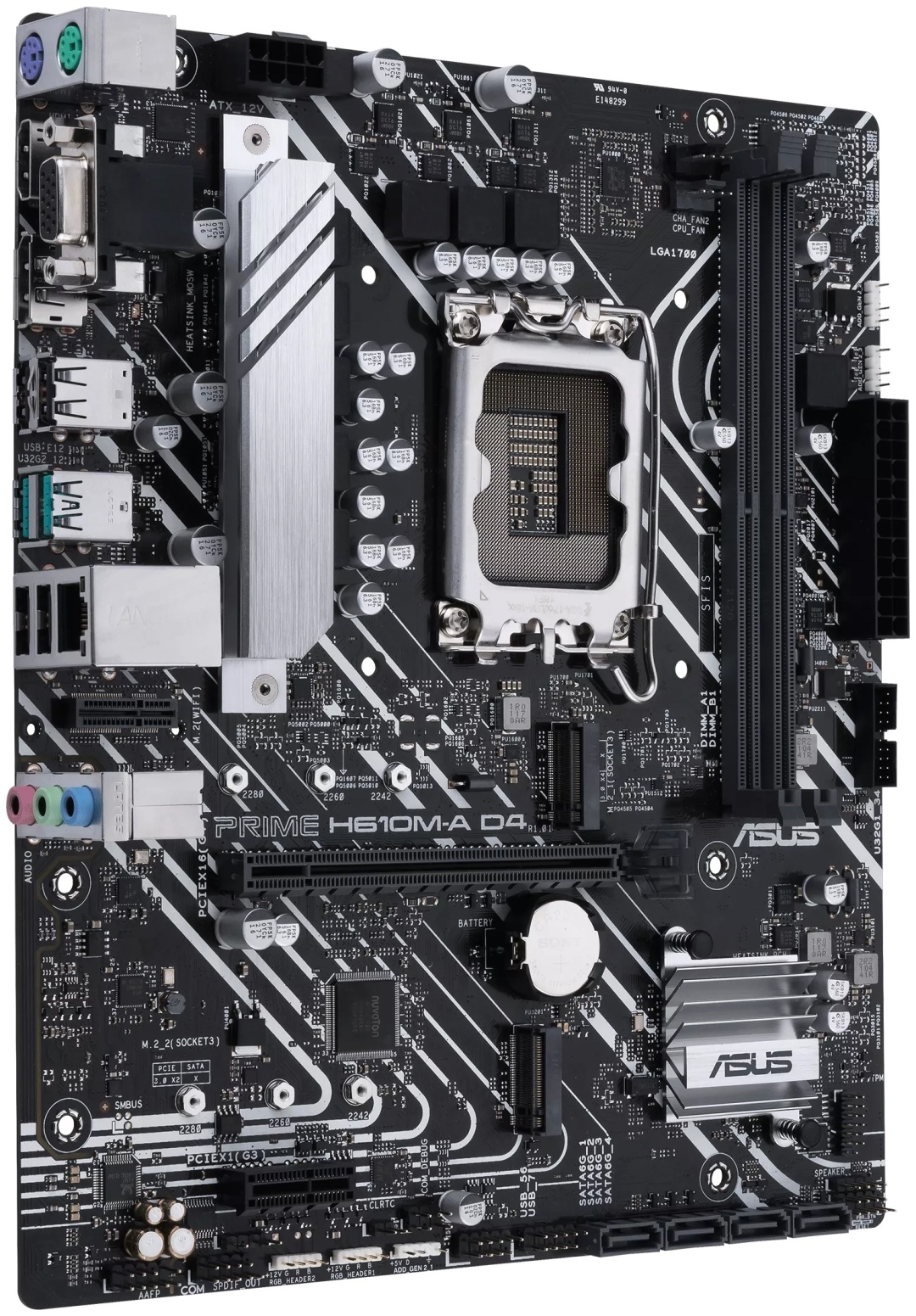 Материнская плата ASUS Prime H610M-A D4