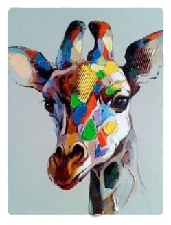 DREAM ART STUDIO постер Жираф 40x60 см