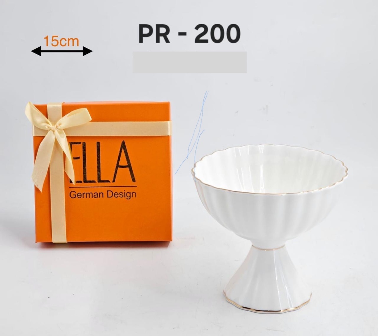 ELLA конфетница PR-200 круглая 1 шт