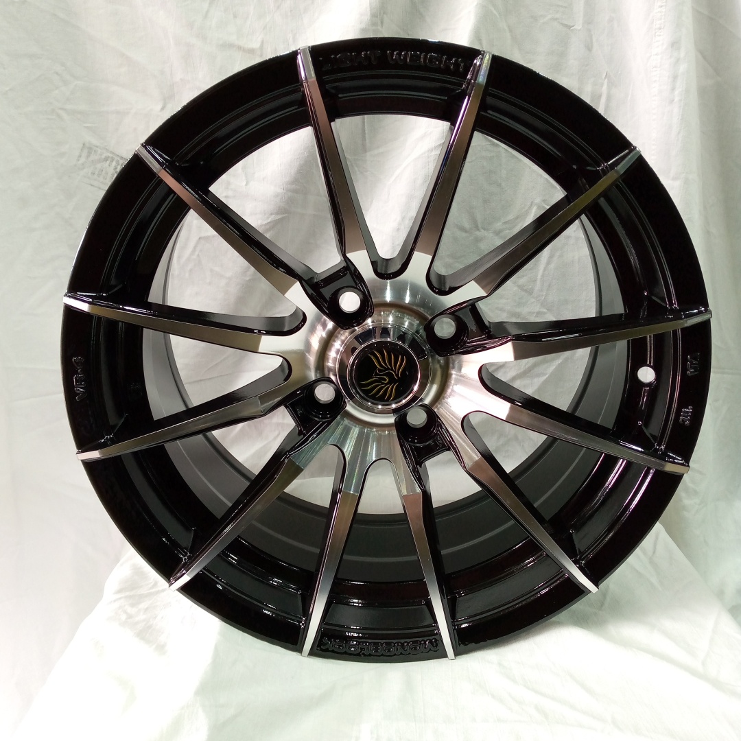 SSR 123 7x15/4x100 D67.1 ET35 черный, серебристый