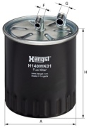 HENGST топливный фильтр H140WK01