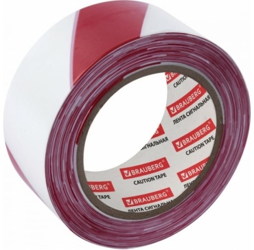 Brauberg сигнальная лента 50 мм х 200 м, 1 шт