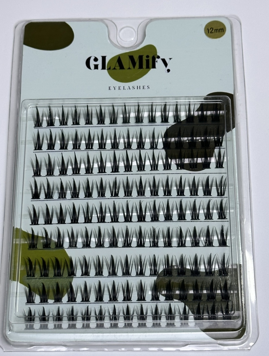 Glamify пучковые C 0.12 мм черный 12 мм