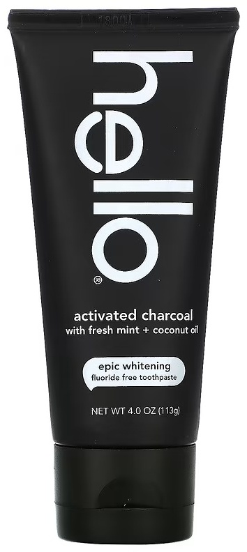 Hello зубная паста Activated Charcoal 113 мл