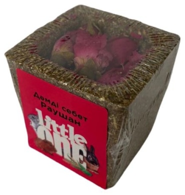 Little One Корзинка из луговых трав с розой 65 г