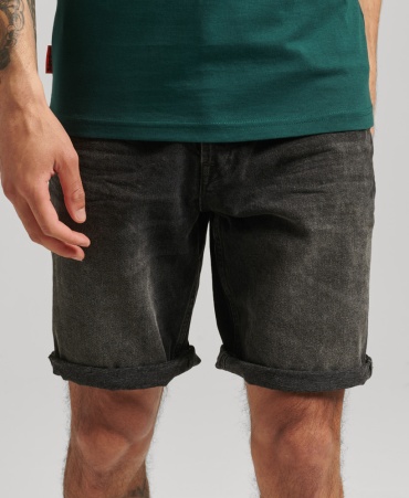 Джинсовые шорты Superdry черный