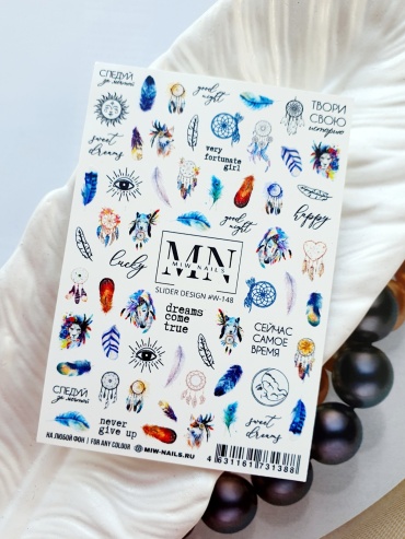 Miw Nails слайдеры W148 1 шт