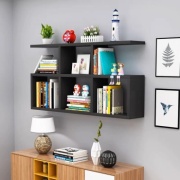 Полка Sore 4597480404, 100х18x65 см, черный