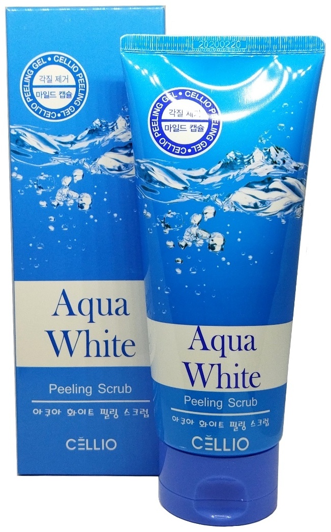 CELLIO пилинг Aqua White 180 г