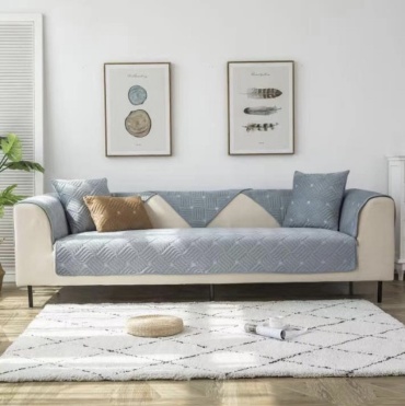 Makhome дивандек для дивана Вектор ocean голубой 90x300 см