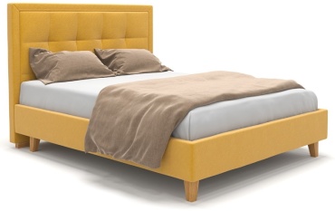 Кровать Hoffmann Hailey yellow 180х200 желтый